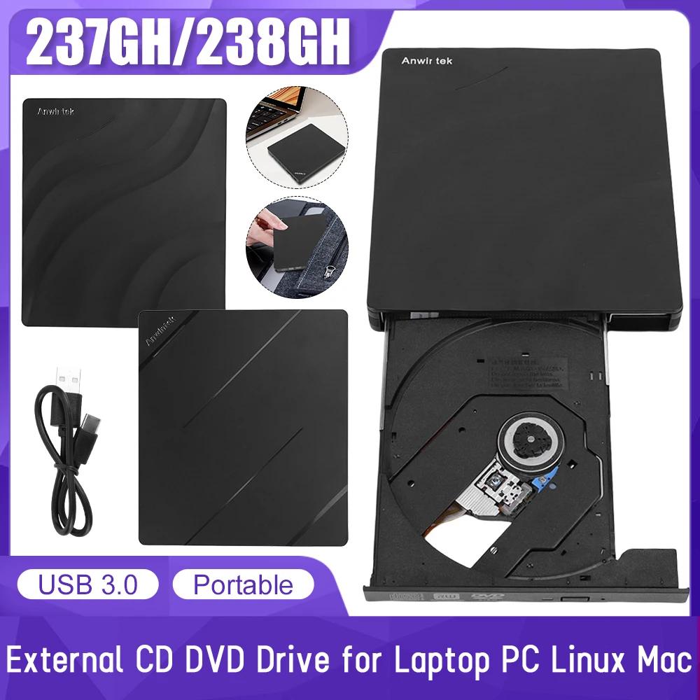 USB 3.0 CŸ  ޴ VCD/CD/DVD  ̺, DVD/CD ROM  , Ʈ ũž PC Mac OS Windows/Linux
